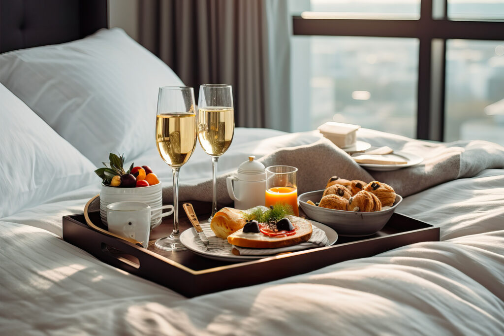 Les bienfaits d’un petit-déjeuner au champagne !