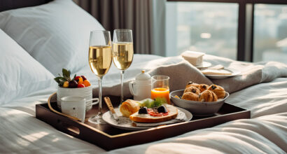 Les bienfaits d’un petit-déjeuner au champagne !